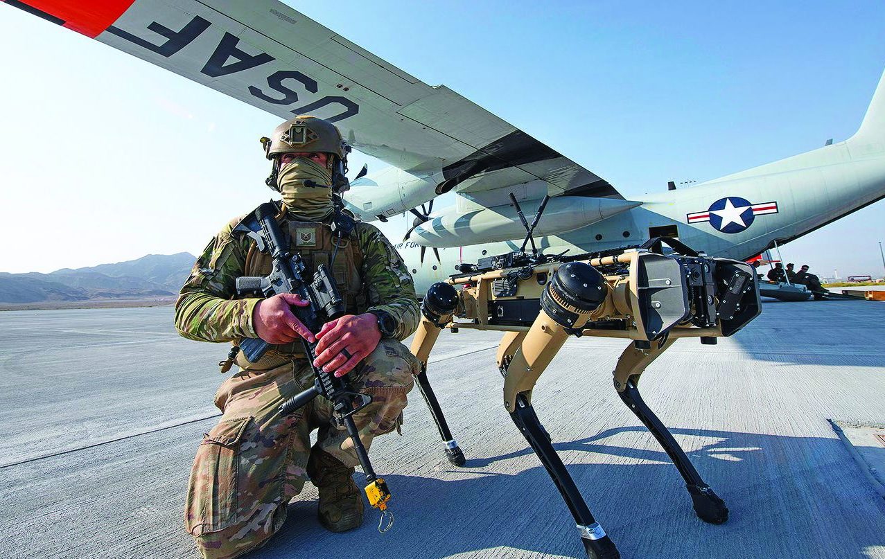 كلاب روبوتية تعمل بالذكاء الاصطناعي (2)