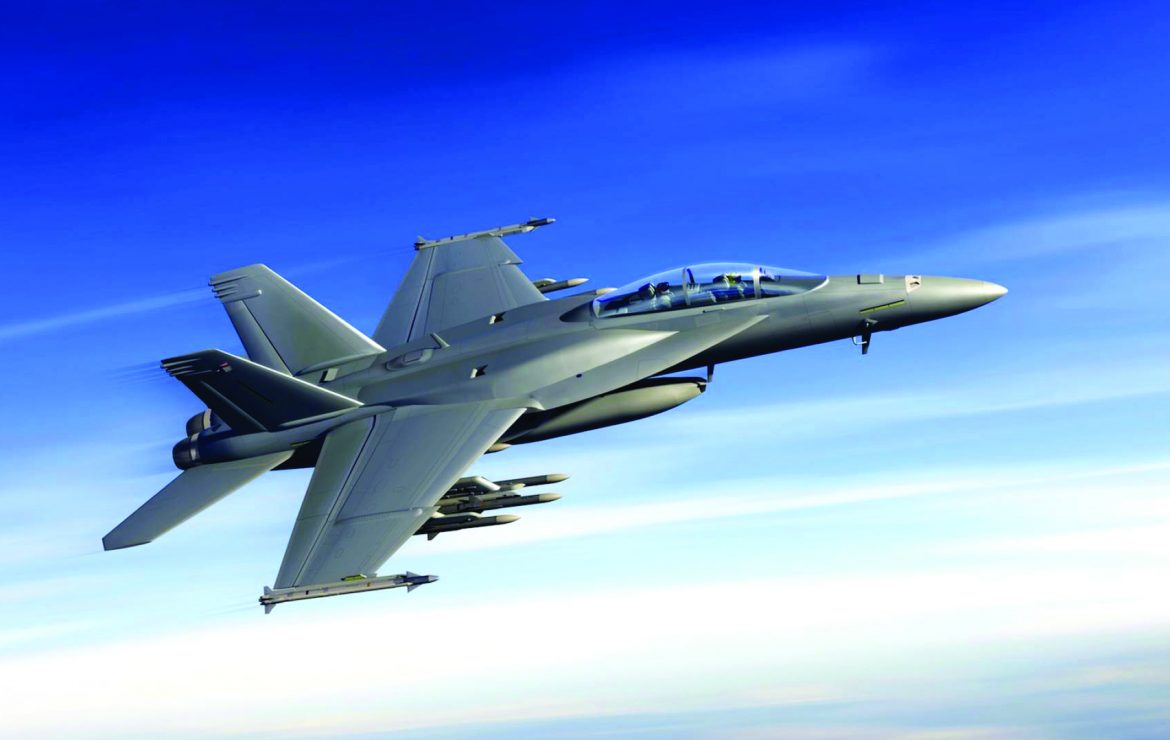 Boeing rolls out first F/A-18 Block III super hornet strike fighter ...