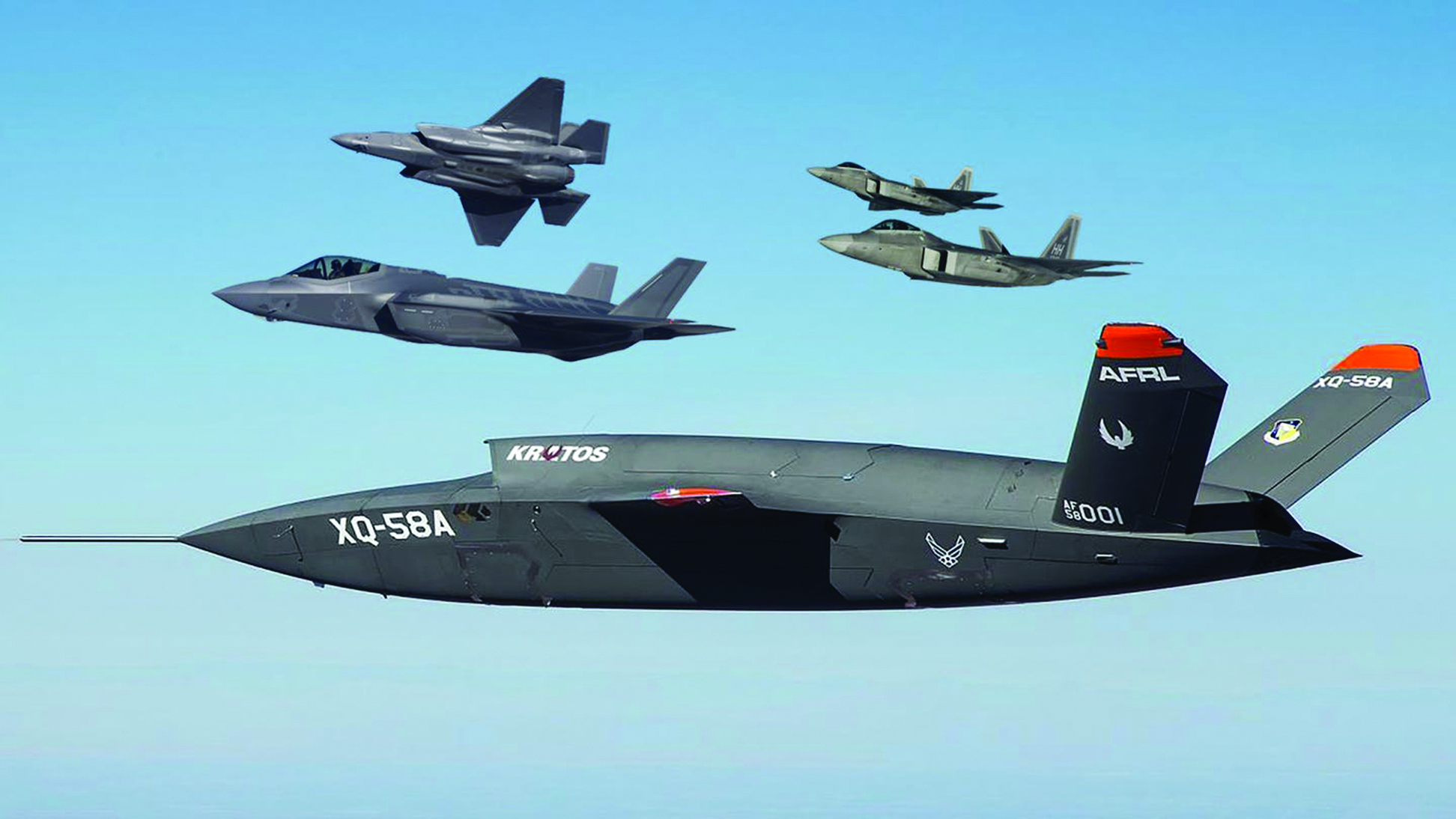 Kratos XQ-58A Valkyrie combat drone
