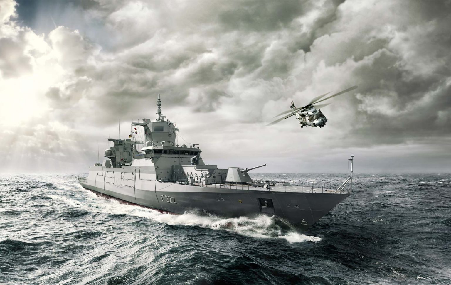 Germany Supports Its Naval Fleet With A New Combat Frigate – Aljundi ...