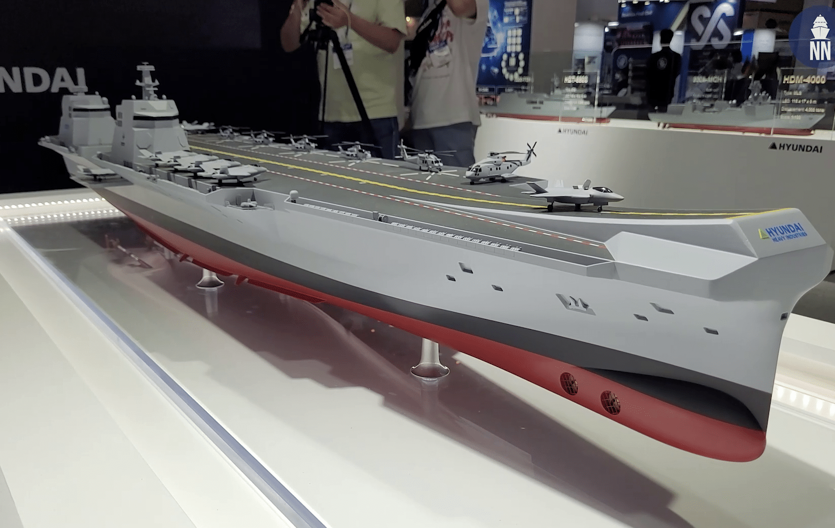 Video-Day-1-at-MADEX-2021-ROK-Navys-CVX-Light-Aircraft-Carrier-with-HHI-and-DSME