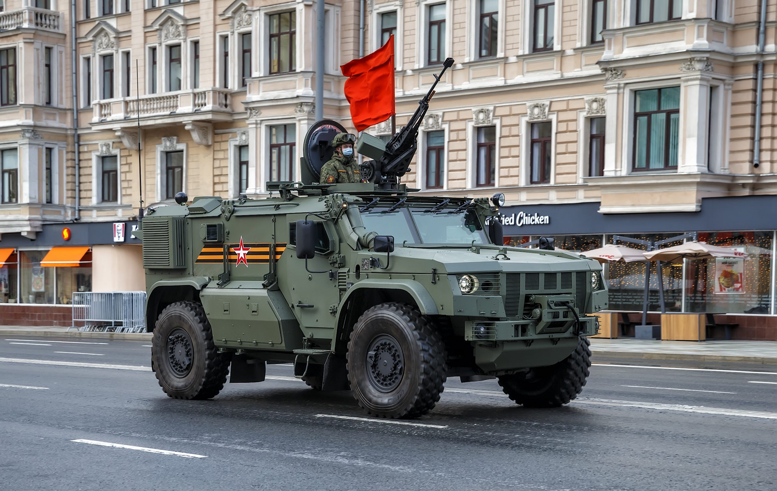 Rehearsal of the victory Parade in Moscow 2021