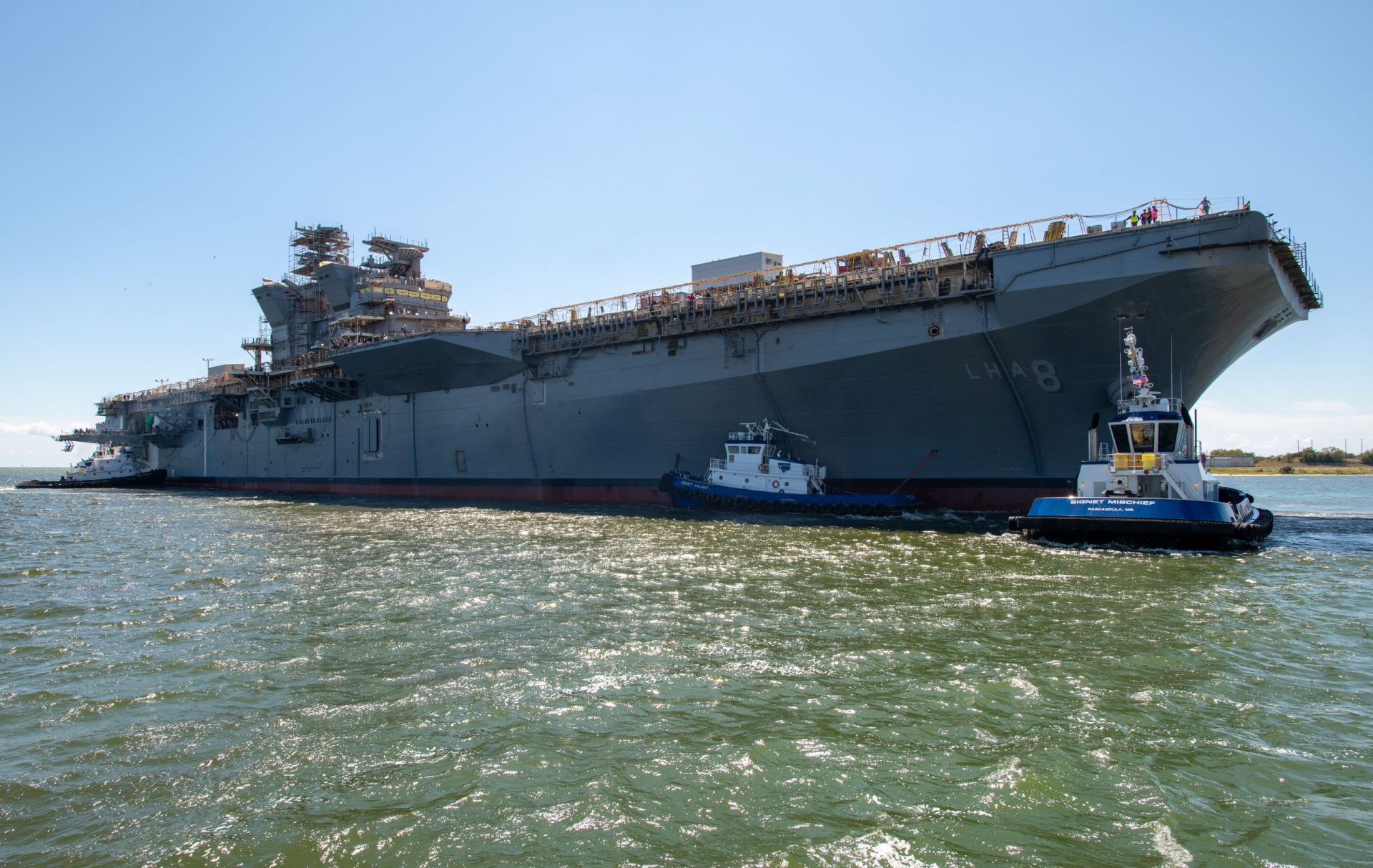 Huntington Ingalls Launches New Amphibious Assault Ship – Aljundi ...