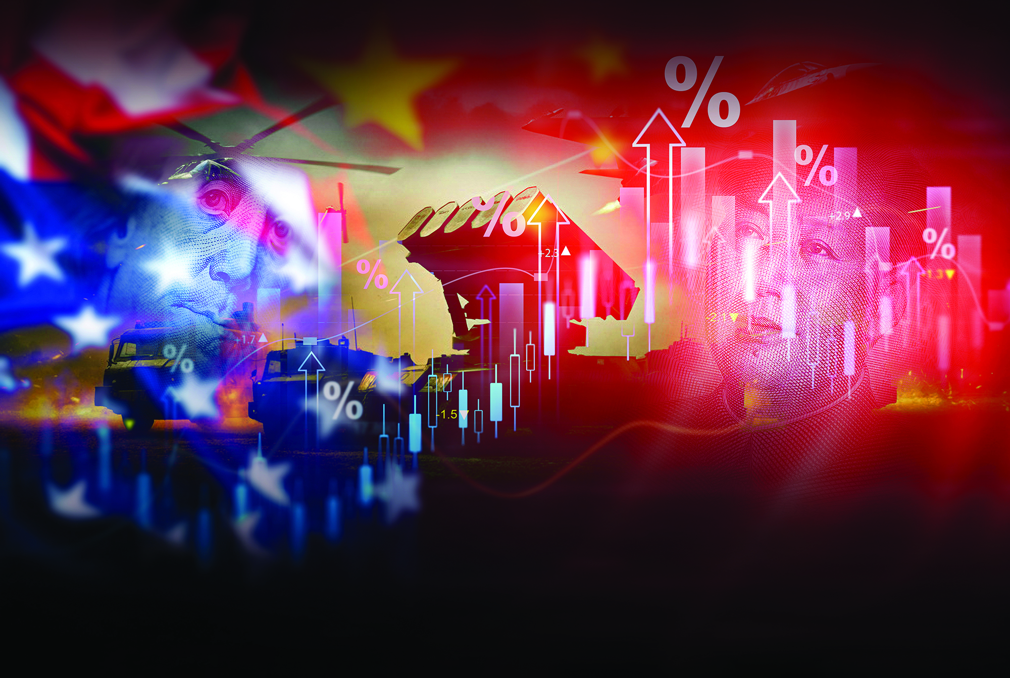 United States tariffs government import tariff China,to increase the American economy.Industrial Tariffs growth.Import Tariffs increase.Trade war policy United States with China. Dollar vs Yuan war.