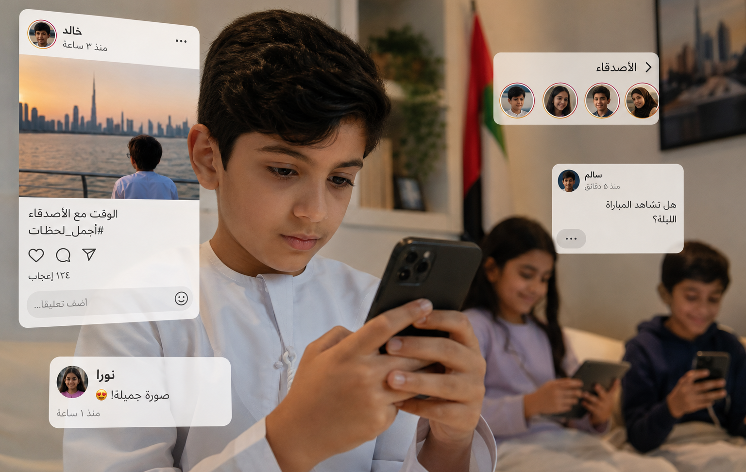 دراسات عالمية تعزز قرار الإمارات حظر استخدام منصات التواصل للأطفال2