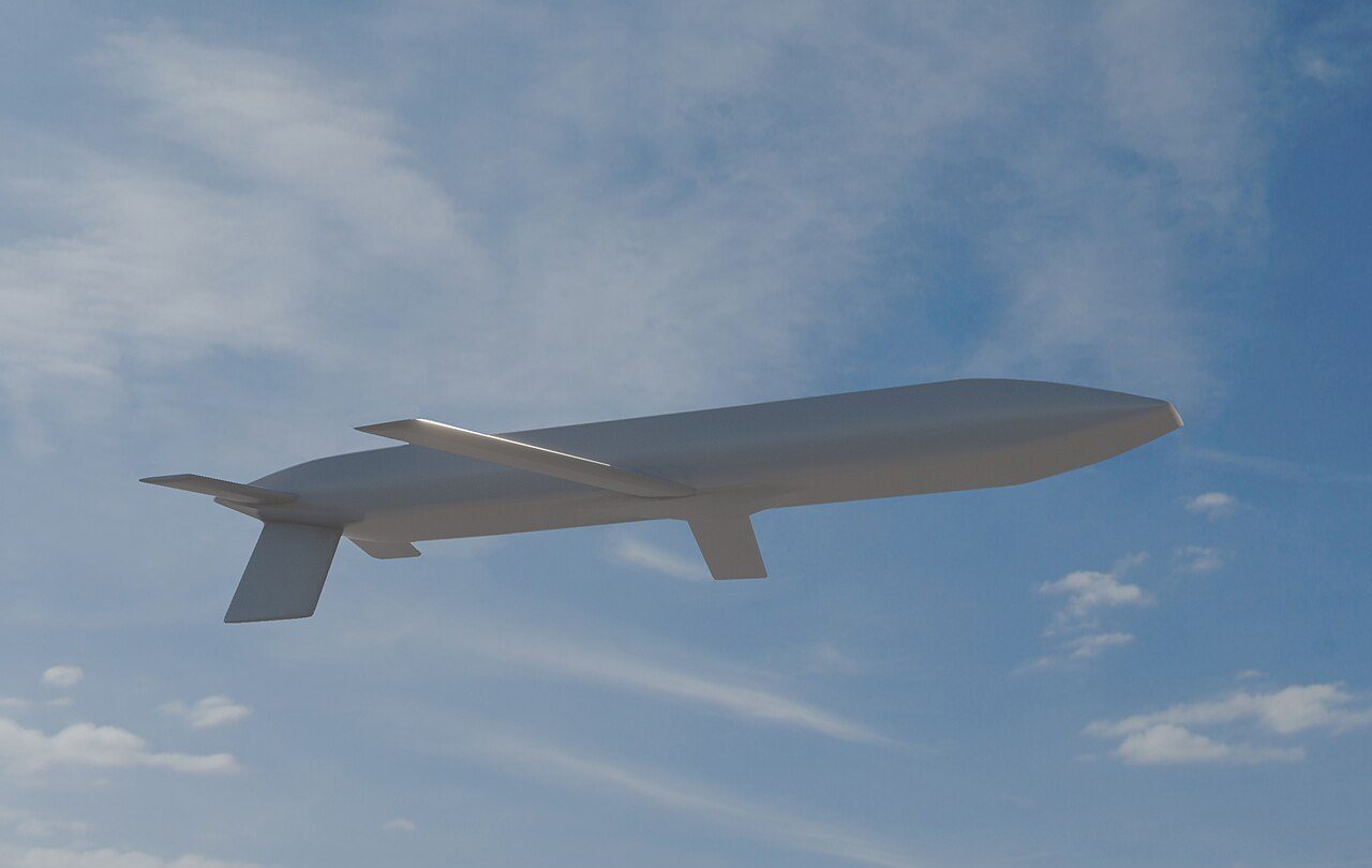 An artist's rendering of the Long Range Standoff Weapon is shown. (U.S. Air Force illustration)