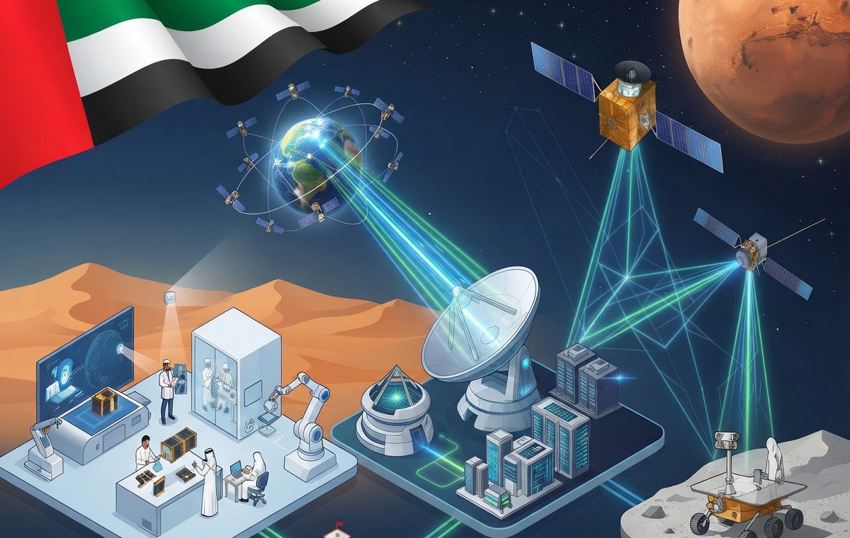 قطاع الفضاء الإماراتي.. من بناء القدرات إلى صناعة القيمة