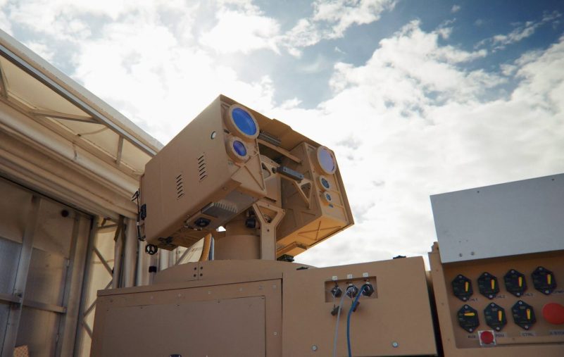 BlueHalo’s LOCUST Laser Weapon System (LWS) combines precision optical and laser hardware with advanced software, artificial intelligence (AI), and processing to enable and enhance the directed energy “kill chain”.